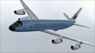 Screenshot 5 — Braniff Douglas DC-8-32 Jellybean Blue