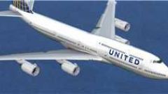 Screenshot 4 — United Airlines Boeing 747-8