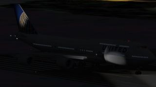 Screenshot 3 — United Airlines Boeing 747-8