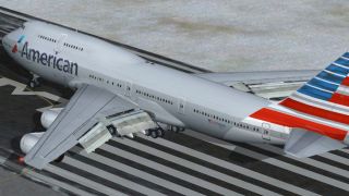 Screenshot 2 — American Airlines Boeing 747 V2