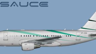 Screenshot 1 — National Air Services Airbus A318 VP-CKS