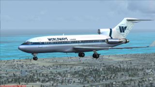 Screenshot 1 — Worldways Canada Boeing 727-100 C-GWGV