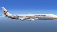 Screenshot 3 — Surinam Airways Airbus A340-311 PZ-TCP