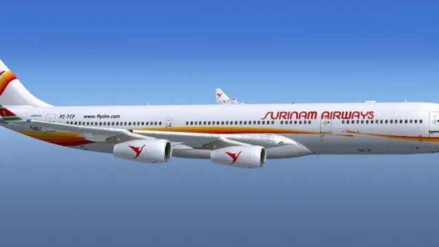 Screenshot 1 — Surinam Airways Airbus A340-311 PZ-TCP