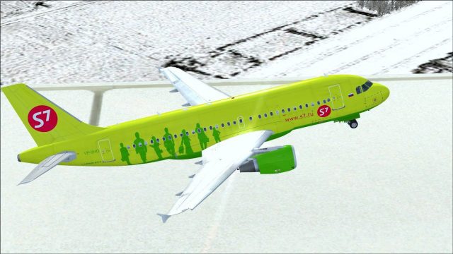 Screenshot 1 — S7 Airlines Airbus A319-100