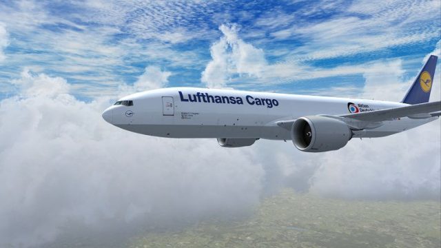 Screenshot 1 — Lufthansa Cargo "Ni Hao China" Boeing 777-200