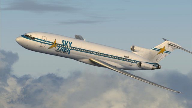 Screenshot 1 — Skytrek International Airlines Boeing 727-200