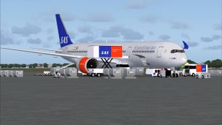 Screenshot 2 — SAS Scandinavian Airbus A350-900 V4