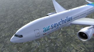 Screenshot 2 — Air Seychelles Boeing 777-200LR (New Colors)
