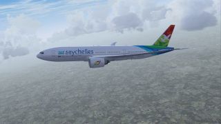 Screenshot 3 — Air Seychelles Boeing 777-200LR (New Colors)