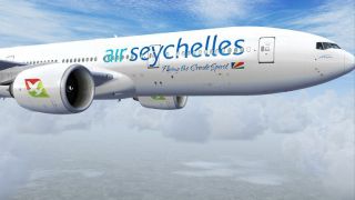 Screenshot 4 — Air Seychelles Boeing 777-200LR (New Colors)