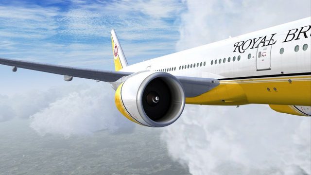 Screenshot 1 — Royal Brunei Boeing 777-200LR V8-BLB