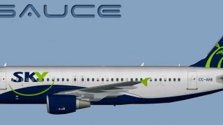 Screenshot 1 — Sky Airline Airbus A319