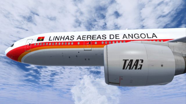 Screenshot 1 — TAAG Angola Airlines Boeing 777-200LR