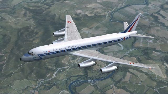 Screenshot 1 — COTAM Douglas DC-8