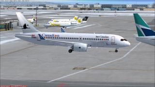 Screenshot 1 — House Colors Bombardier FTV1 CSeries 100 V4