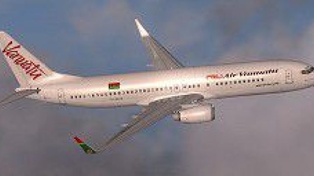 Screenshot 1 — Vanuatu Boeing 737-800 Classic Livery