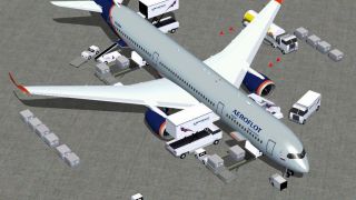 Screenshot 2 — Aeroflot Airbus A350-900 V4