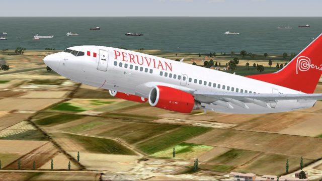 Screenshot 1 — Peruvian Airlines Boeing 737-600