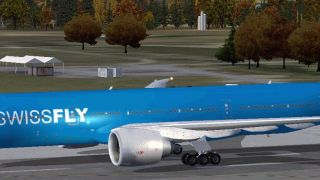 Screenshot 3 — Swissfly Virtual Airways Boeing 777-200ER HB-JMP