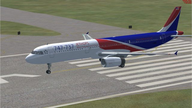 Screenshot 1 — 747-737 Jet Hops Livery Airbus A321