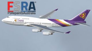 Screenshot 1 — Thai Airways Boeing 747-400 HS-TGO