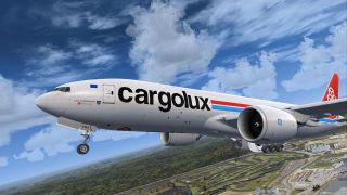 Screenshot 1 — Cargolux Boeing 777-F LX-VDA