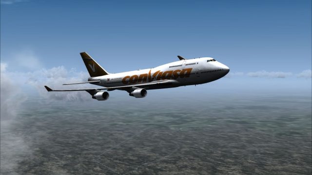 Screenshot 1 — Conviasa Boeing 747-400
