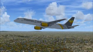 Screenshot 1 — Thomas Cook Boeing 757-200 (New Livery)