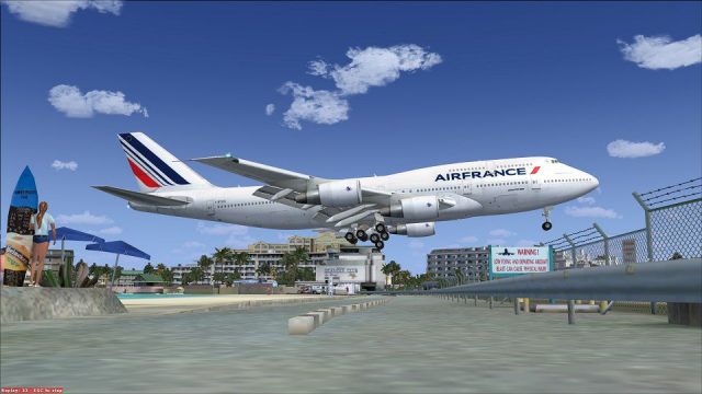 Screenshot 1 — Air France Boeing 747-300