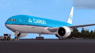 Screenshot 1 — KLM Cargo Boeing 777
