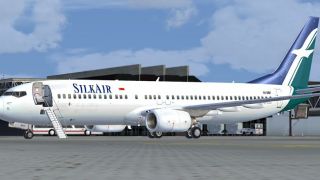 Screenshot 1 — Silk Air Boeing 737-800