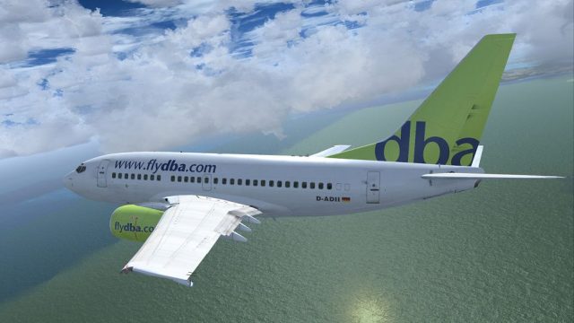 Screenshot 1 — dba Airlines Boeing 737-600 D-ADII