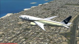 Screenshot 1 — Pakistan International Airlines Boeing 777 AP-BGZ