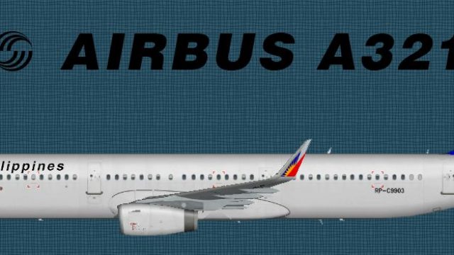 Screenshot 1 — Philippine Airlines Airbus A321 (Sharklet)