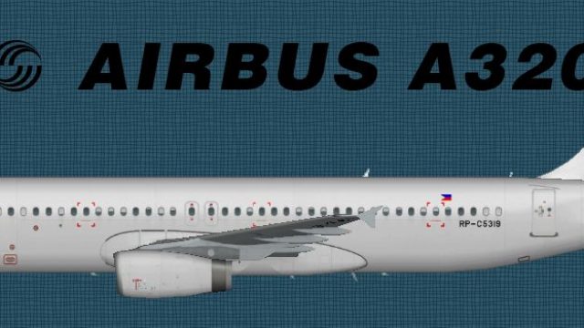 Screenshot 1 — Tigerair PH/SEAir Airbus A320 White
