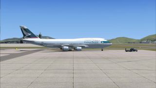 Screenshot 1 — Cathay Pacific Airways Boeing 747-400