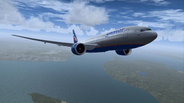 Screenshot 1 — Aeroflot Boeing 777-200LR VP-BGE