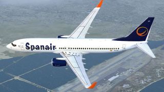 Screenshot 1 — Spanair Boeing 737-800WL