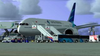 Screenshot 2 — Garuda Indonesia Boeing 787-800 PK-GAA