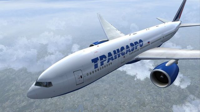 Screenshot 1 — Transaero Airlines Boeing 777-200LR