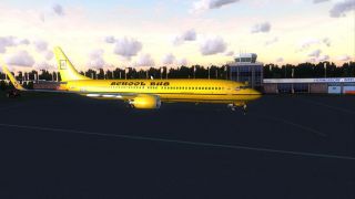 Screenshot 4 — Schoolbus Boeing 737-900 WL