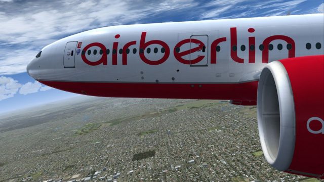 Screenshot 1 — Air Berlin Boeing 777-200LR D-ABSY