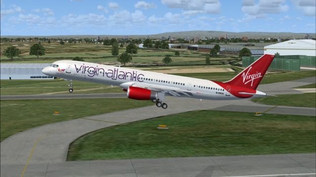 Screenshot 1 — Virgin Atlantic Boeing 757-200
