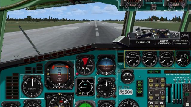 Screenshot 1 — Tupolev Tu-154M