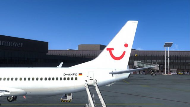 Screenshot 1 — TUIfly Boeing 737-800 WL D-AHFO Update