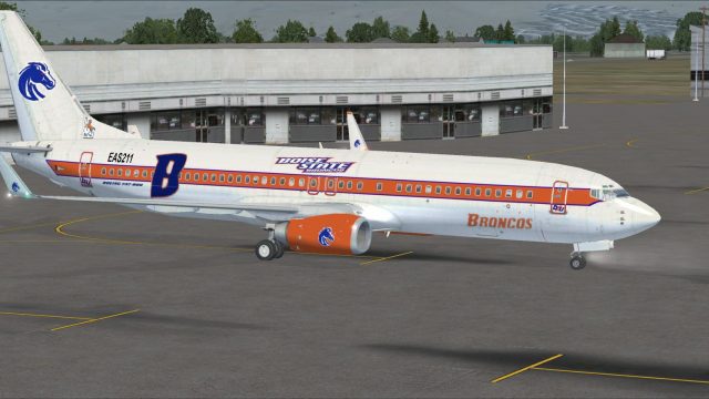 Screenshot 1 — BSU Boeing 737-800