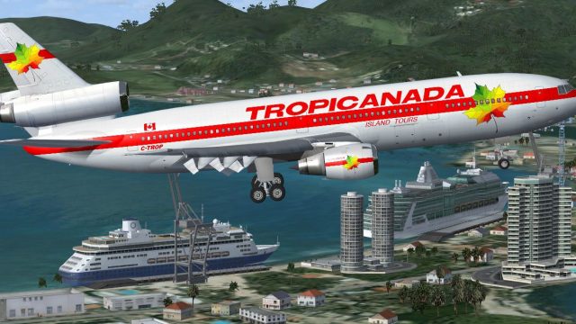 Screenshot 1 — McDonnell Douglas DC-10-15 Air Charter 4-Pack