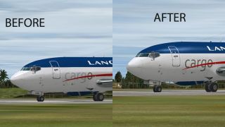 Screenshot 1 — Lanchile Cargo Boeing 737-200F Fix