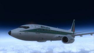 Screenshot 4 — Alitalia Boeing 737-700